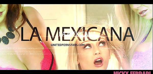  Sara Jay Bombshell Latina Mom Nicky Ferrari and Charly in La Mexicana Part 3